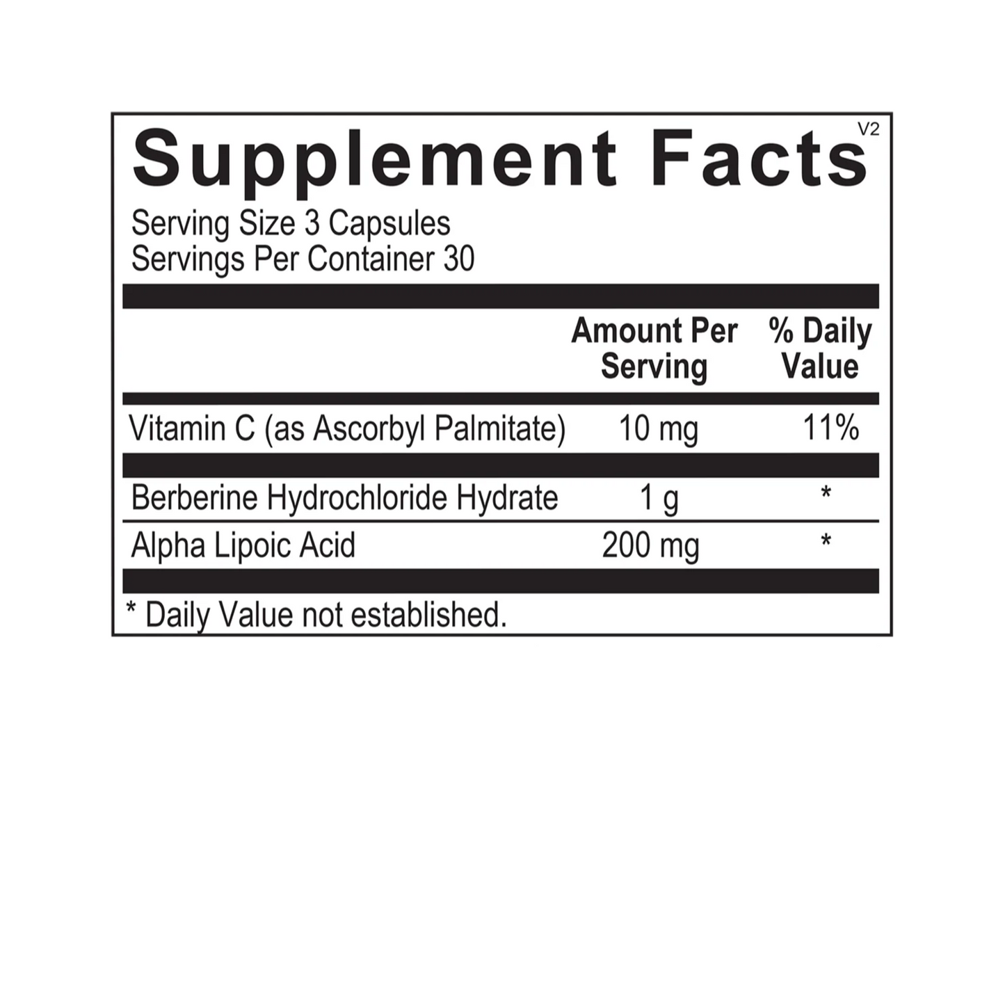 BERBERINE PLUS for NCPak #90