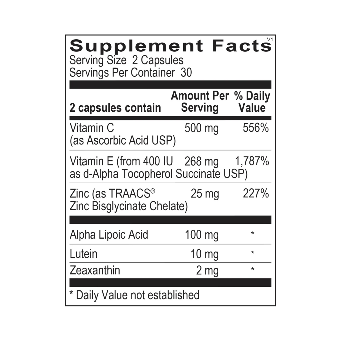 Ocusentials for NCPak #60