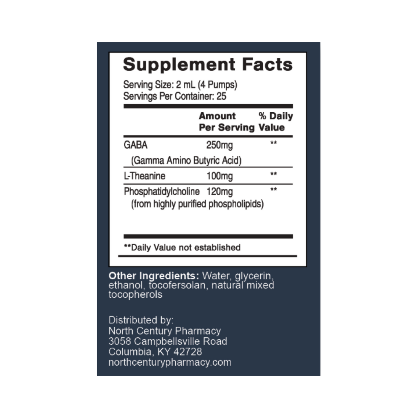 Liposomal GABA + L-Theanine