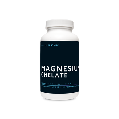 Magnesium Glycinate Chelate 120 Capsules