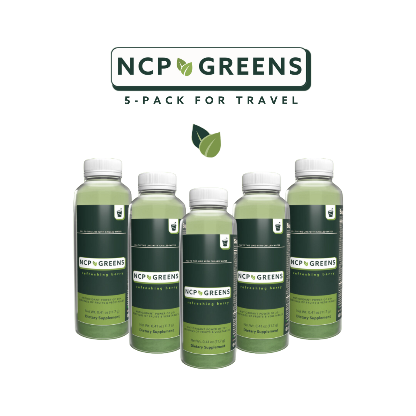 NCP Greens 5-Pack for Travel