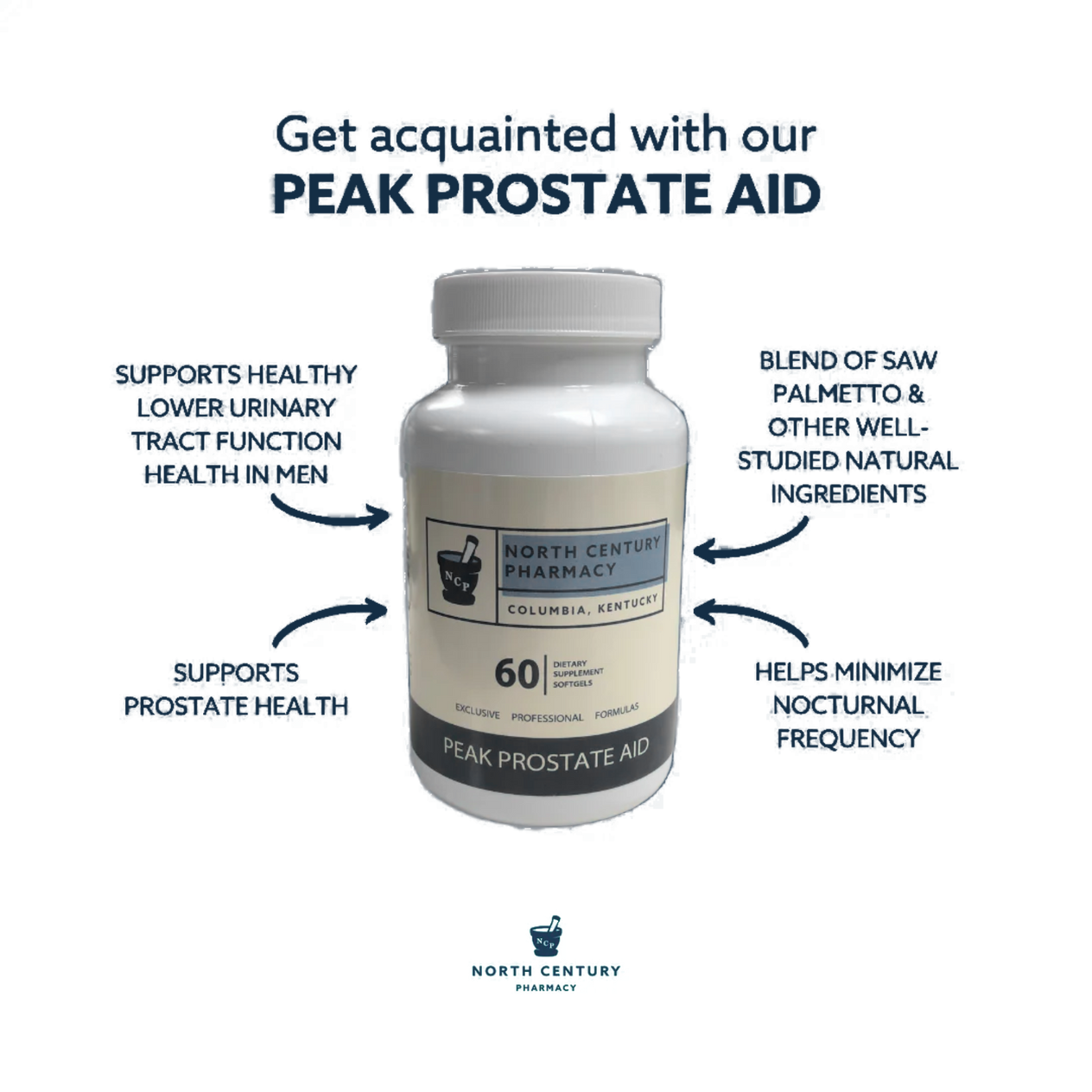 Peak Prostate Aid 60 Softgels