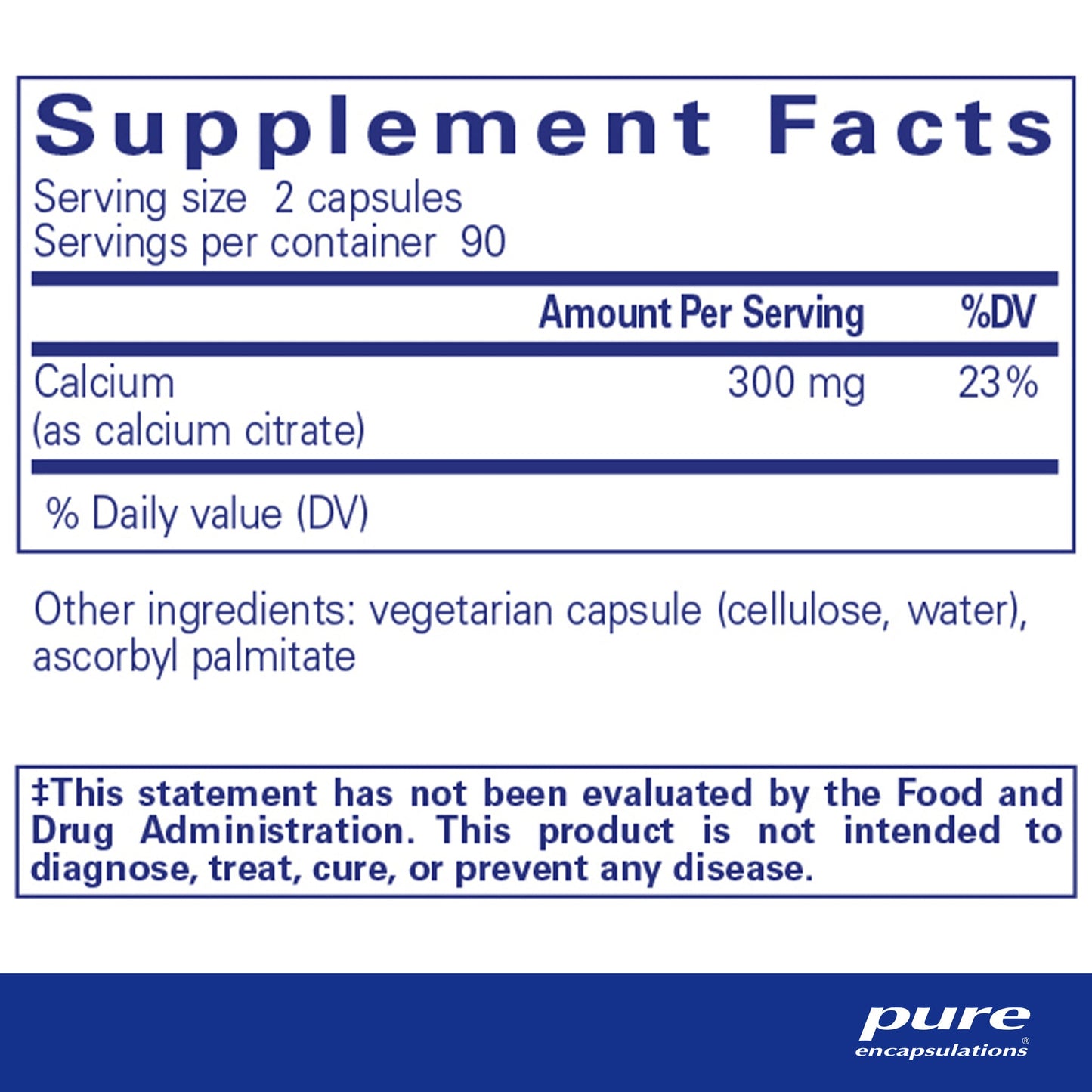 Calcium (citrate)