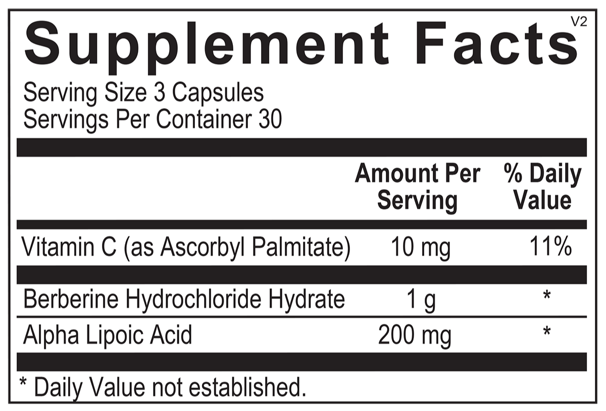 BERBERINE PLUS for NCPak #90