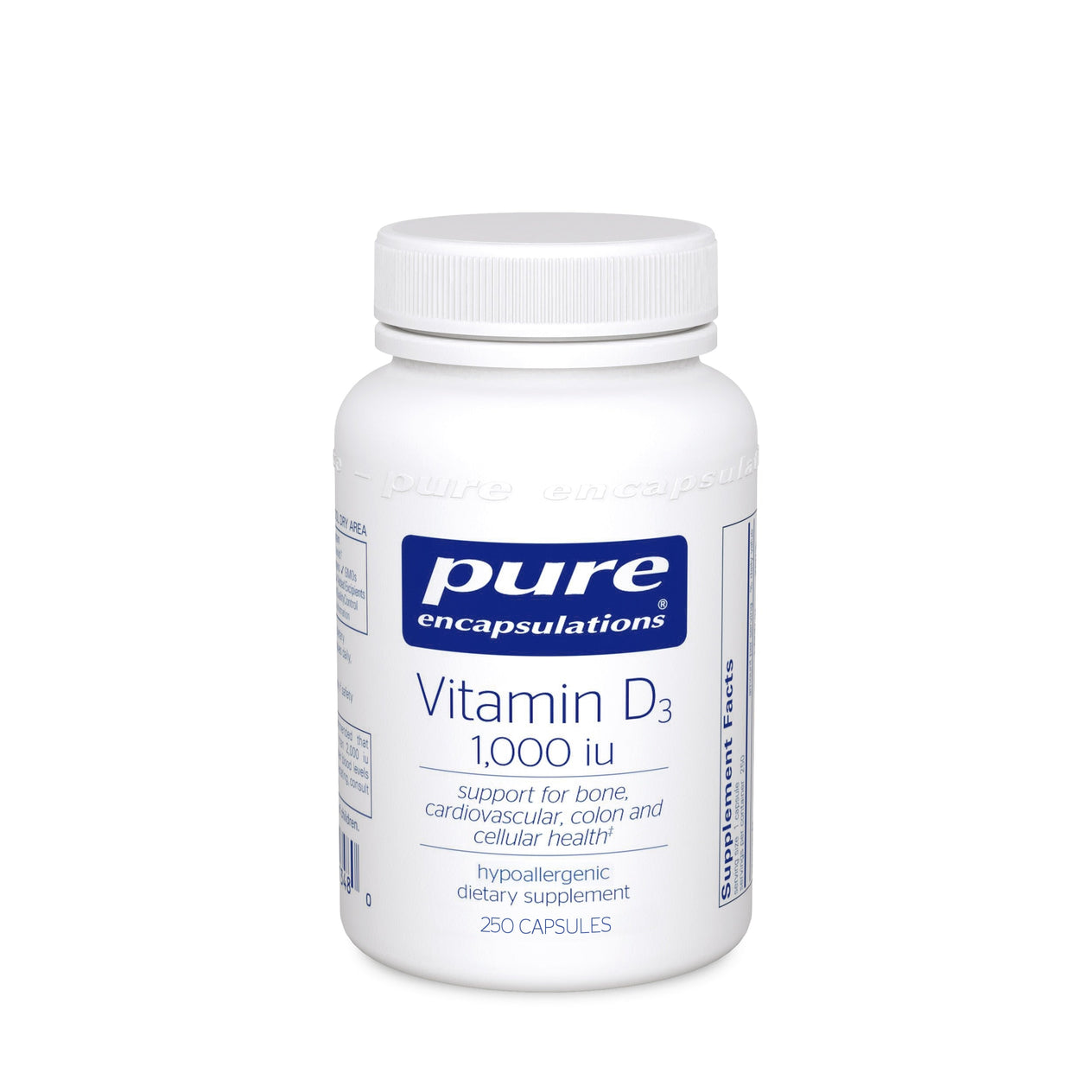 Vitamin D3 25 mcg (1,000 IU)