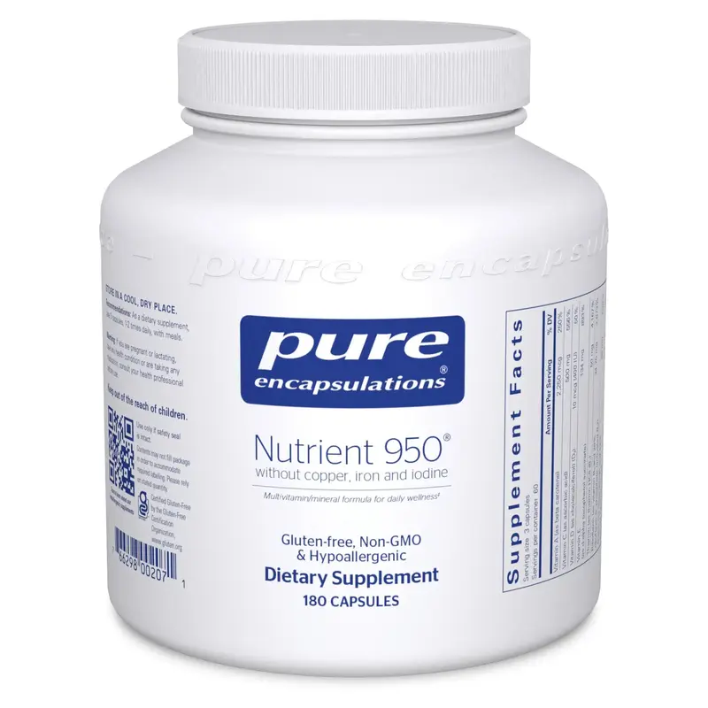 Nutrient 950® without Copper, Iron & Iodine