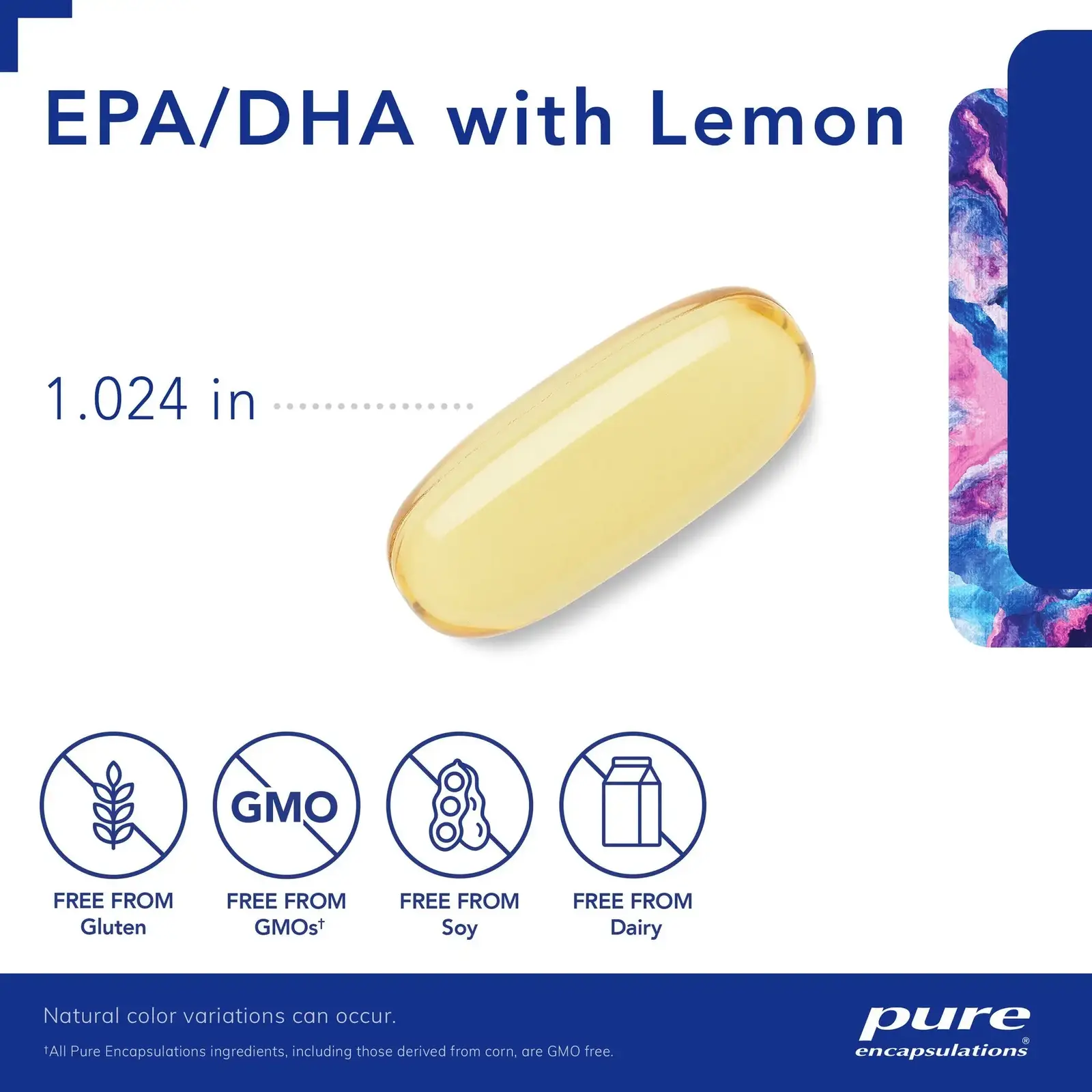EPA/DHA with lemon