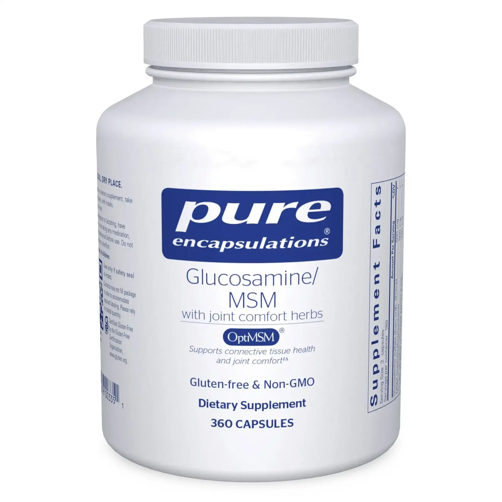 Glucosamine/MSM with joint comfort herbs