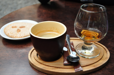 coffee and cognac