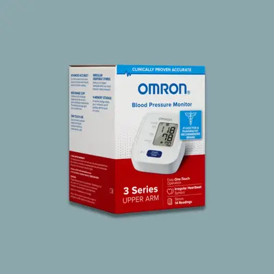 Omron 3 Series - Automatic Upper Arm Blood Pressure Monitor